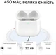 Зарядный кейс для наушников Airpods 4 С беспроводной зарядкой совместимый кейс белый - изображение 6