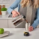 Термокухоль для подорожей, нержавіюча сталь/чорний 35 мл IKEA 805.115.25 - изображение 4