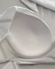 Бюстгальтер с формованными чашками из тонкого поролона на косточках на чашку C Молочный 80C - изображение 4