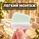 Стопор для дверей на двері настінний обмежувач дверний упор відбійник для дверей стопер силіконовий квадратний 1 шт GDragon Зелений 79_2_1_5 - зображення 9
