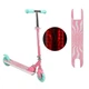 Двухколесный самокат Best Scooter X3-31689 со светодиодной подсветкой рамы и полиуретановыми колесами 120 мм - изображение 2