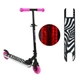 Двухколесный самокат Best Scooter X3-41508 со светодиодной подсветкой рамы и полиуретановыми колесами 120 мм - изображение 2