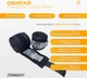 Бинти для боксу EasyFit Classic Wrap 3.5 м Чорні (56003776) - зображення 3
