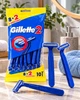 Станки для бритья одноразовые мужские Gillette 2 Бритвы с двойным лезвием 10 штук (8006540069028) - изображение 4
