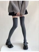 Хлопковые женские гольфы высокие плотные каждый день 36-40 серые (STurt-high-2000) - изображение 3