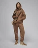 Худі жіноче Jordan W Flt Flc Po FV7050-223 XS Коричневе - зображення 3