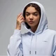 Худи женское Jordan W Flt Flc Po FV7050-085 M Голубое - изображение 4