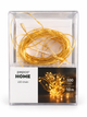 LED-гірлянда Pepco Home «Золотиста нитка» на батарейках 10 м, 100 LED, тепле золотисто-жовте світіння - зображення 8