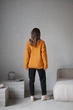 Жіночий вʼязаний светр LUNA, колір Гірчиця, розмір One Size - зображення 9
