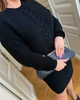 Вʼязана сукня OLIVIA, колір Чорний, розмір One Size - изображение 14