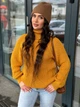 Жіночий вʼязаний светр SONYA, колір Гірчичний розмір One Size - изображение 6