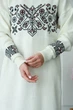 Вʼязана сукня вишиванка PTASHKA колір молоко, розмір One Size - зображення 5