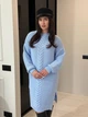 Вʼязана сукня OLIVIA, колір Блакитний, розмір One Size - изображение 7