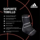 Фіксатор Щиколотки Adidas Knitted Support Sleeve(ADSU-12511BK) XL Чорний - изображение 6