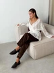В'язаний жіночий кардиган Мрія ART KNIT молочний, oversize 046612 - зображення 3