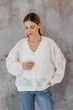 Кардиган жіночий Мереживо ART KNIT молочний, S-M 045746 - зображення 11