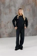 Жіночий в'язаний брюки TANGO ART KNIT Синя перлина, S-M 044076 - зображення 1
