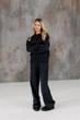 Жіночий в'язаний брюки TANGO ART KNIT Синя перлина, S-M 044076 - зображення 5