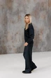 Жіночий в'язаний брюки TANGO ART KNIT Синя перлина, S-M 044076 - зображення 7