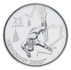 Монета Канада 25 центов 2008 UNC XXI зимние Олимпийские Игры в Ванкувере 2010 - Фристайл - изображение 1