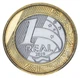 Монета Бразилия 1 реал 2019 Биметалл AU-UNC 25 Anos Doreal - изображение 2