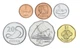 Набор монет Фиджи набор из 6 монет 2000-2007 UNC 1, 2, 5, 20, 50 центов, 1 доллар - изображение 1