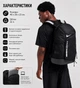 Рюкзак Nike Hoops Elite Basketball Backpack 32L DX9786-010 Чорний Баскетбольний Спортивний Рюкзак - зображення 7