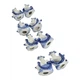 Козочки с подковой фарфоровые набор 8 шт 37264 - изображение 2