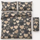 Комплект постільної білизни PERYNKA з байки Amour Grey 200×220 см - зображення 2