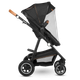 Универсальная коляска 2 в 1 Lionelo AMBER GREY GRAPHITE, люлька, прогулочный блок - изображение 9