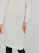Плаття з високим горлом BEBE PLUS 24516 S (76451S) Білий - зображення 4