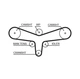 Комплект ГРМ Audi A4 01-06/A6 00-05/ VW Passat 03-05 - GATES (K015557XS) - изображение 2