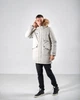 Мужская зимняя куртка айвори цвета, размер 2XL, арт.9055 - изображение 8