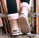 Женские теплые зимние резиновые полусапожки CROCS 41 р (26 см) бежевые - изображение 5