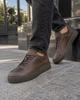 Мужские кожанные кеды Legessy LEEDS COFFEE B1 41р - изображение 1