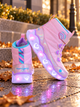 Черевики для дівчинки Skechers Heart Lights Sweet Styling рожеві 33,5 (6931838011477) (21,5 см) - зображення 6