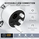 Микрофон динамический FIFINE K688 USB/XLR с пауком и кнопкой Mute White - изображение 4