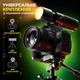 Фотографічне світло Light 10W, 8400 мА·год, 4 кольори, плавне регулювання яскравості, 10 світлових ефектів, 3× 1/4", портативне - зображення 6