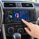 Автомагнитола MP-4041 1DIN с сенсорным экраном 3,8", Bluetooth, USB, microSD, FM, 4×45 Вт - изображение 3