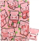 Ковдра з подушкою Paladone Minecraft Pig PP13661MCF (5056577740233) - зображення 1