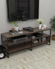 Тумба-стеллаж под телевизор в стиле лофт EcoLoft Меридо DSP-1526-8 - изображение 2