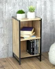 Приставная тумба-стеллаж в стиле лофт EcoLoft Норвио DSP-1532-1 - изображение 1