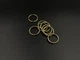 Кільце з'єднувальне металеве для фурнітури 25 мм Стара латунь (LD-023-3) - зображення 1