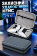 Защитный ударопрочный кейс для двух геймпадов PS5 DualSense жесткий футляр сумка для переноски и хранения джойстиков контроллеров Sony PlayStation 5 - изображение 1
