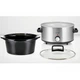 Повільноварка Silver Crest SSC6 320 A1 6 л — керамическая чаша, Low/High и Keep Warm - изображение 3