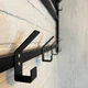 Вешалка в прихожую Nice & Cozy Hallway Grid разборная черная 110378 - изображение 5