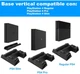 Многофункциональная подставка для ps4 док-станция охлаждающая Dobe с зарядкой для 2 геймпадов PlayStation 4 PRO SLIM и держателем для дисков - изображение 5