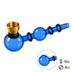 Стеклянная Трубка "Oil pipe Bamboo Blue" - изображение 1