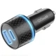 АЗУ Borofone BZ21 Brilliant 48W PD30W+QC3.0 (1Type-C/1USB) Black - изображение 1