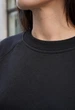 Женский свитшот стаф чёрный на флисе спортивный утеплённый Staff make black fleece M (406866) - изображение 3